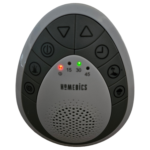 Homedics Sound Spa Mini White Noise Portable Sound Machine W/Timer & Stand - Picture 8 of 8